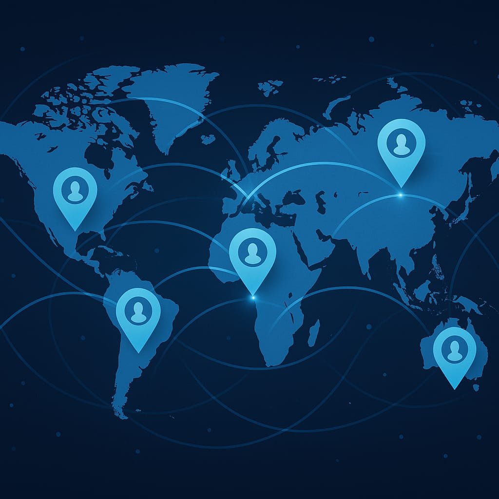 Global Reach of AI Geolocation Services