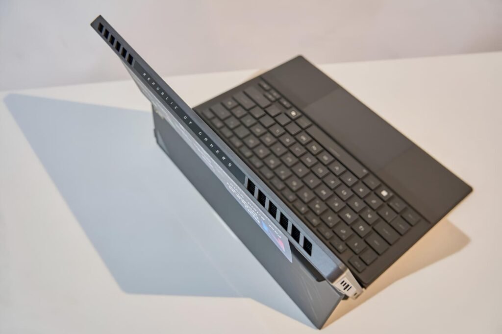 ASUS ROG Flow Z13, gaming tablet 2025, AI laptop, AMD Ryzen AI Max+, ROG Nebula display