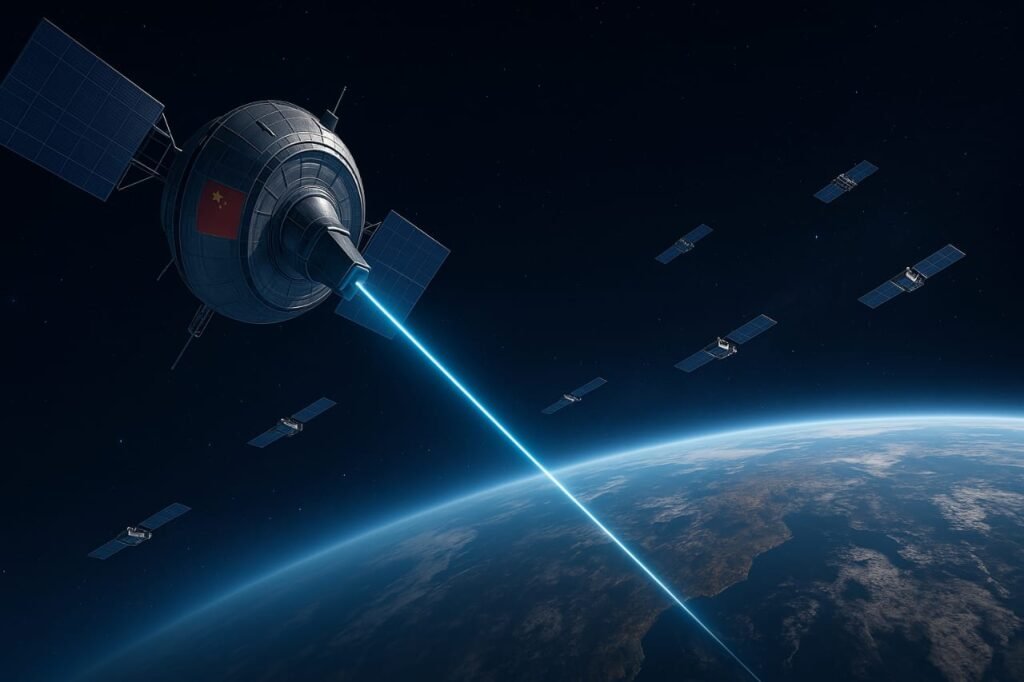 Chinese Satellite, Starlink, Space Technology, Laser Internet, AO-MDR