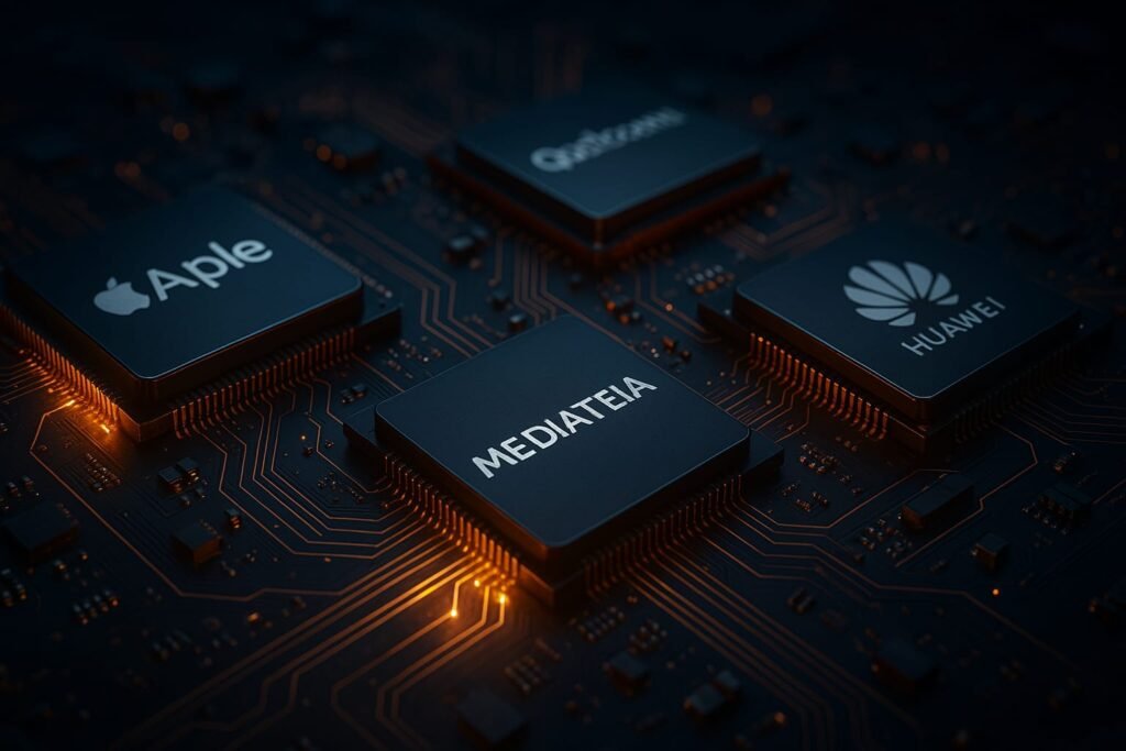 chipmakers, Apple A19 Pro, Qualcomm Snapdragon 8 Elite 2, MediaTek Dimensity 9500, Huawei Kirin 9030