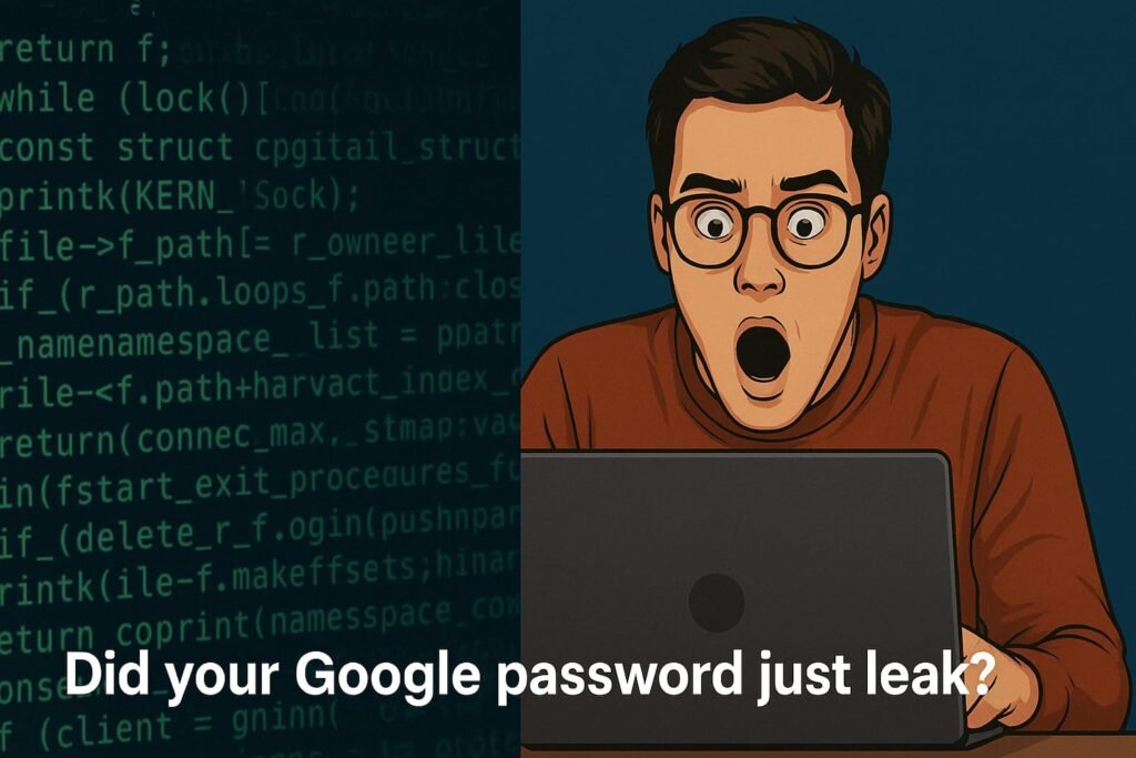 Google password leaked