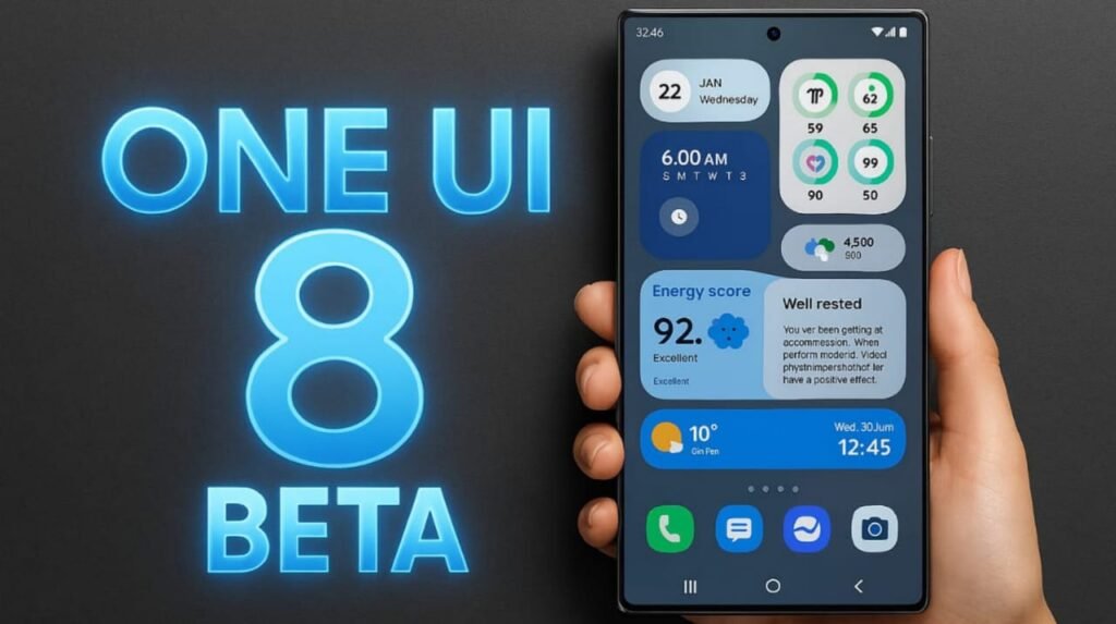 Samsung One UI 8, Android 16 beta, Galaxy S25 update, Samsung Galaxy phones, software update