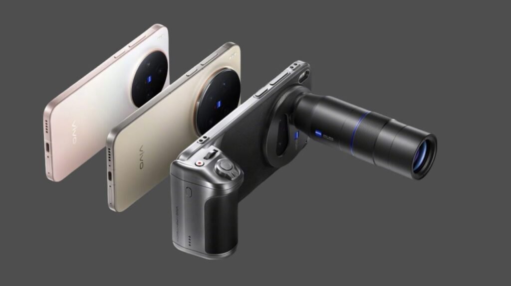 Vivo X300, smartphone launch 2025, Vivo flagship phone, Zeiss telephoto, Dimensity 9500